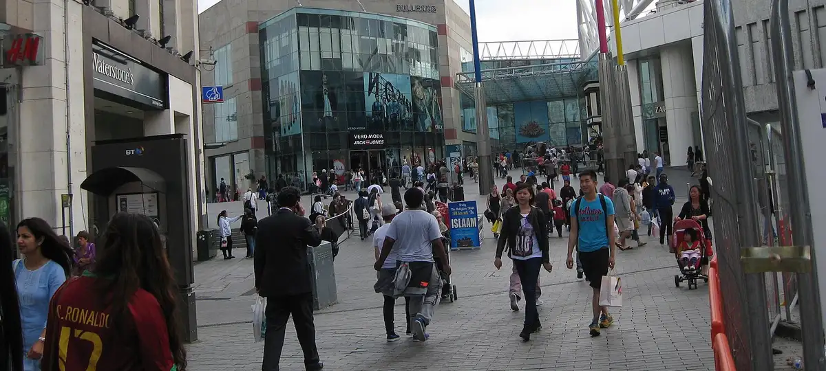 Bullring view - Birmingham