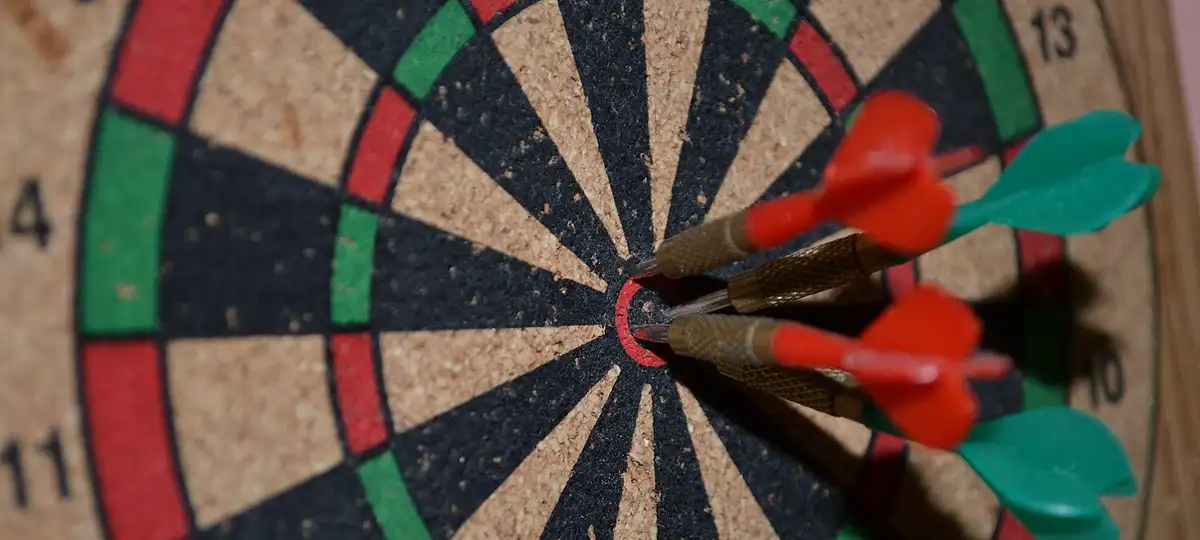 Miniature dart board. You can tell, right?