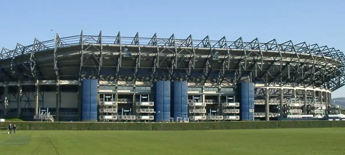 Murrayfield Stadium in Edinburgh.